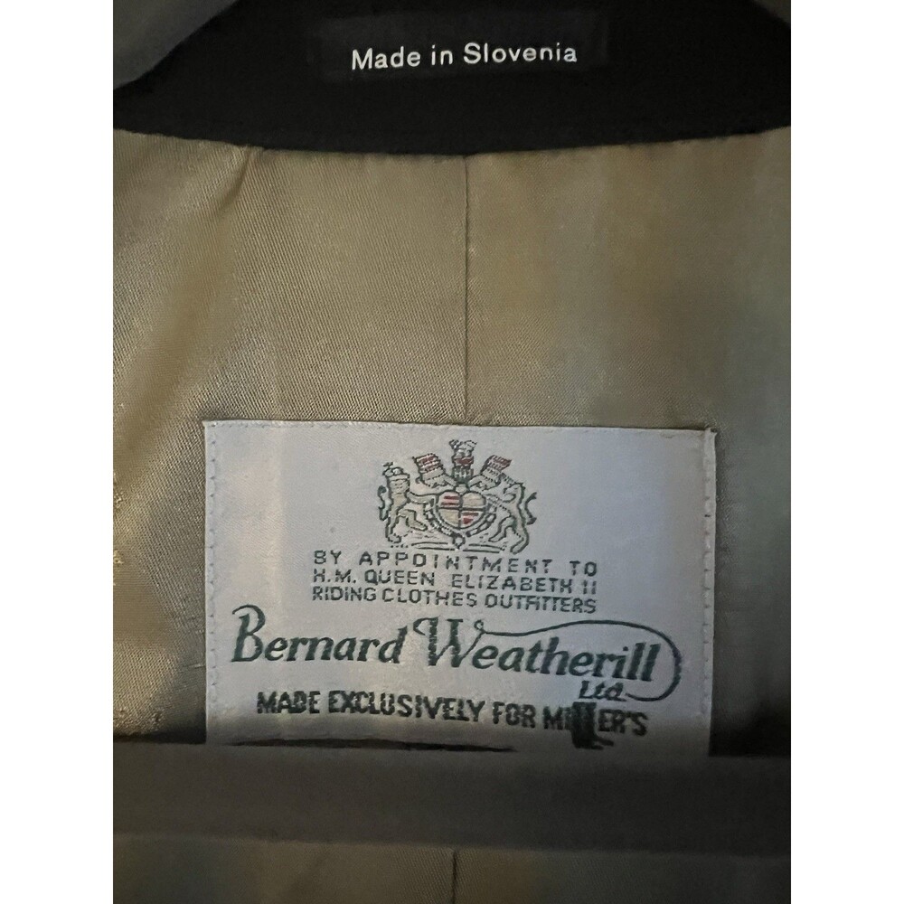 VTG Bernard Weatherill Woman’s Wool Riding Equestrian Jacket Blazer EUC 12/14 - Picture 8 of 10